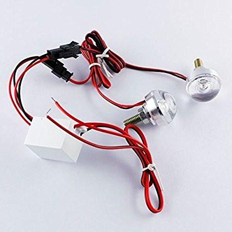 License Plate Frame Bolt LED lens Light Strobe Flashing